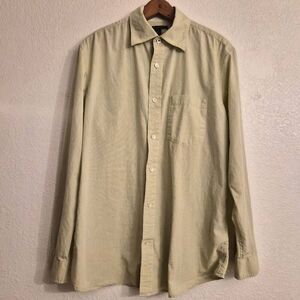 Banana Republic Men's Long-sleeve Button-down Collared Shirt: Spring Green: M